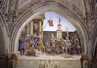 The Martyrdom of St. John the Evangelist (detail) by Filippino Lippi